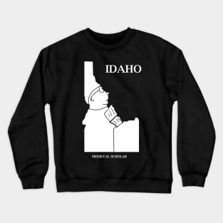 A funny map of Idaho 2 Crewneck Sweatshirt